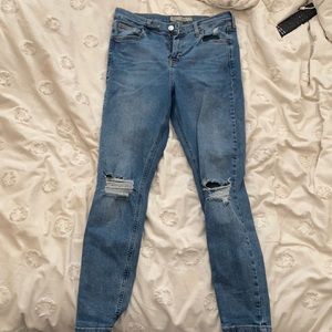 Topshop Jamie Light Denim Jeans